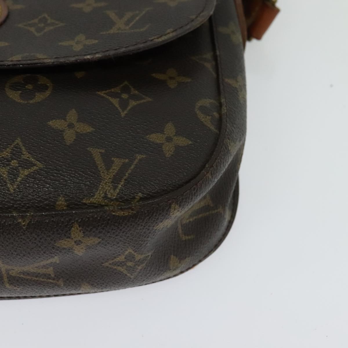 LOUIS VUITTON Monogram Monogram Saint Cloud GM Shoulder Bag M51242 Auth 129315