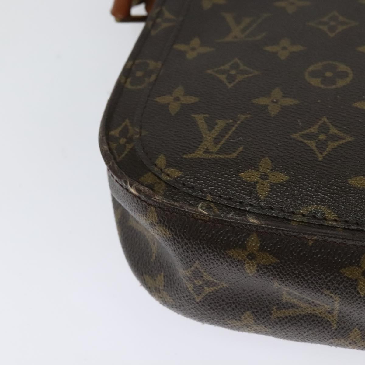 LOUIS VUITTON Monogram Monogram Saint Cloud GM Shoulder Bag M51242 Auth 129315