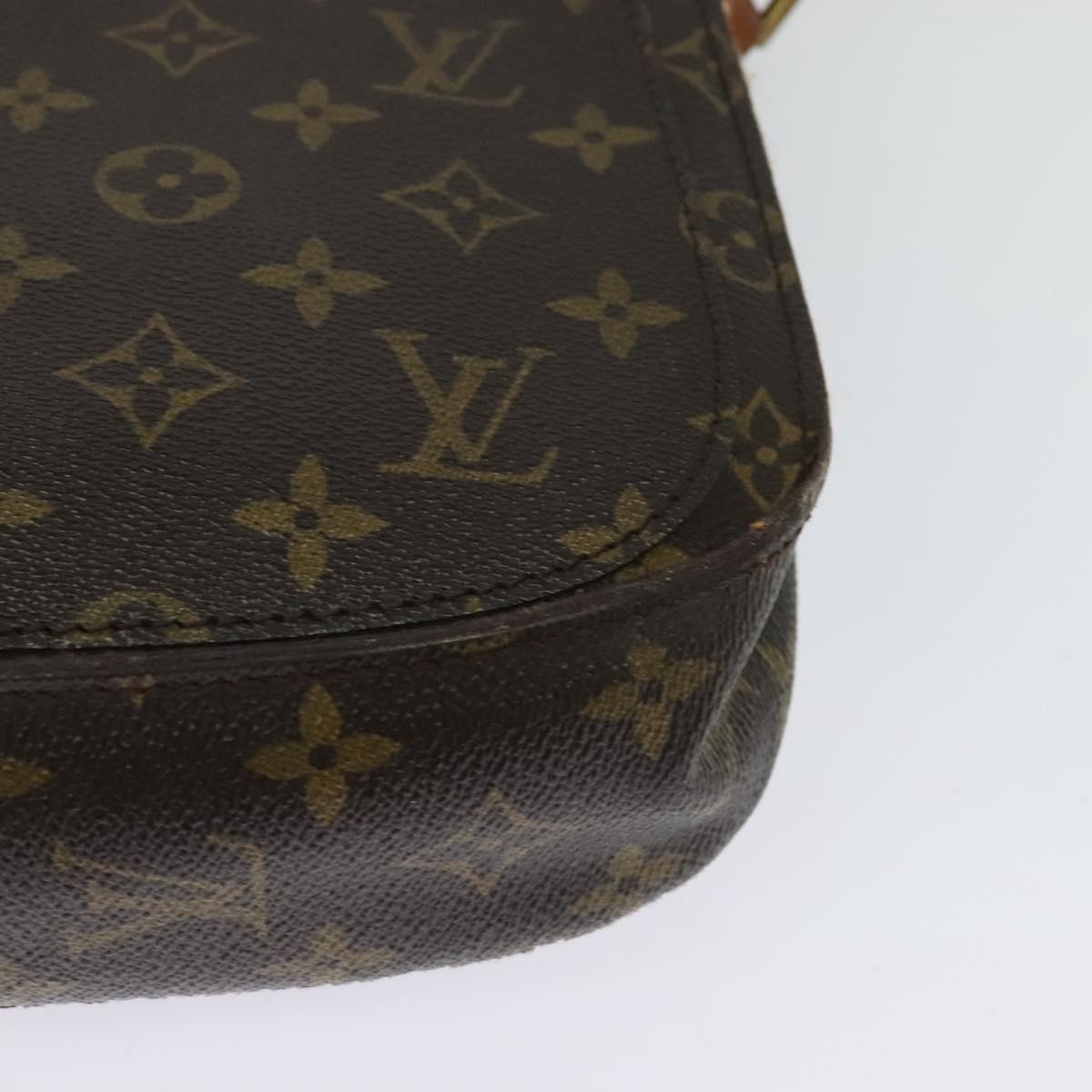 LOUIS VUITTON Monogram Monogram Saint Cloud GM Shoulder Bag M51242 Auth 129315