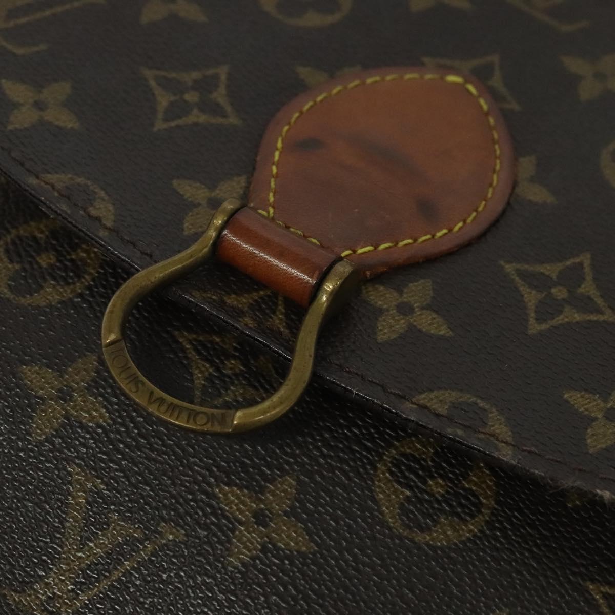 LOUIS VUITTON Monogram Monogram Saint Cloud GM Shoulder Bag M51242 Auth 129315