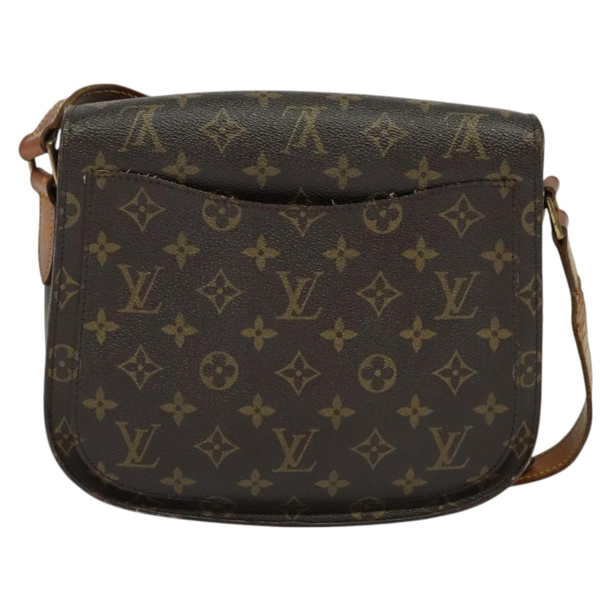 LOUIS VUITTON Monogram Monogram Saint Cloud GM Shoulder Bag M51242 Auth 129315