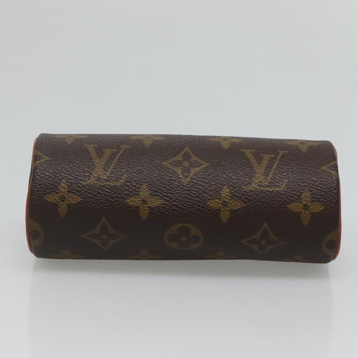 LOUIS VUITTON Monogram Papillon Pouch LV Auth 129317