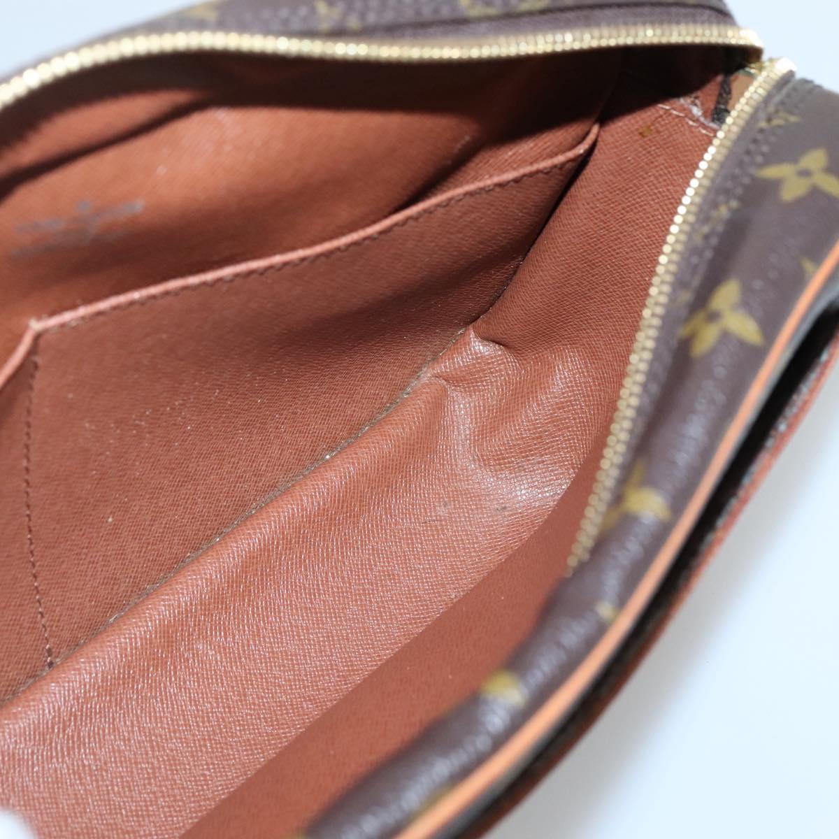 LOUIS VUITTON Monogram Compiegne 28 Clutch Bag M51845 LV Auth 129337