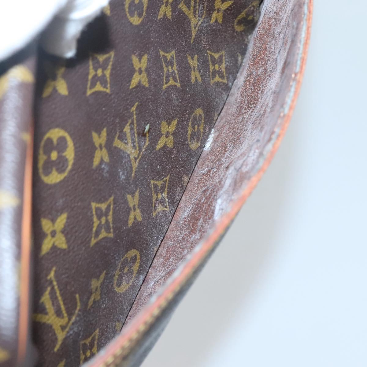 LOUIS VUITTON Monogram Compiegne 28 Clutch Bag M51845 LV Auth 129337