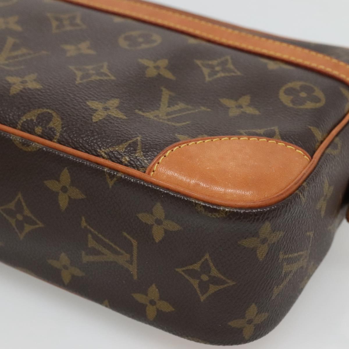 LOUIS VUITTON Monogram Compiegne 28 Clutch Bag M51845 LV Auth 129337