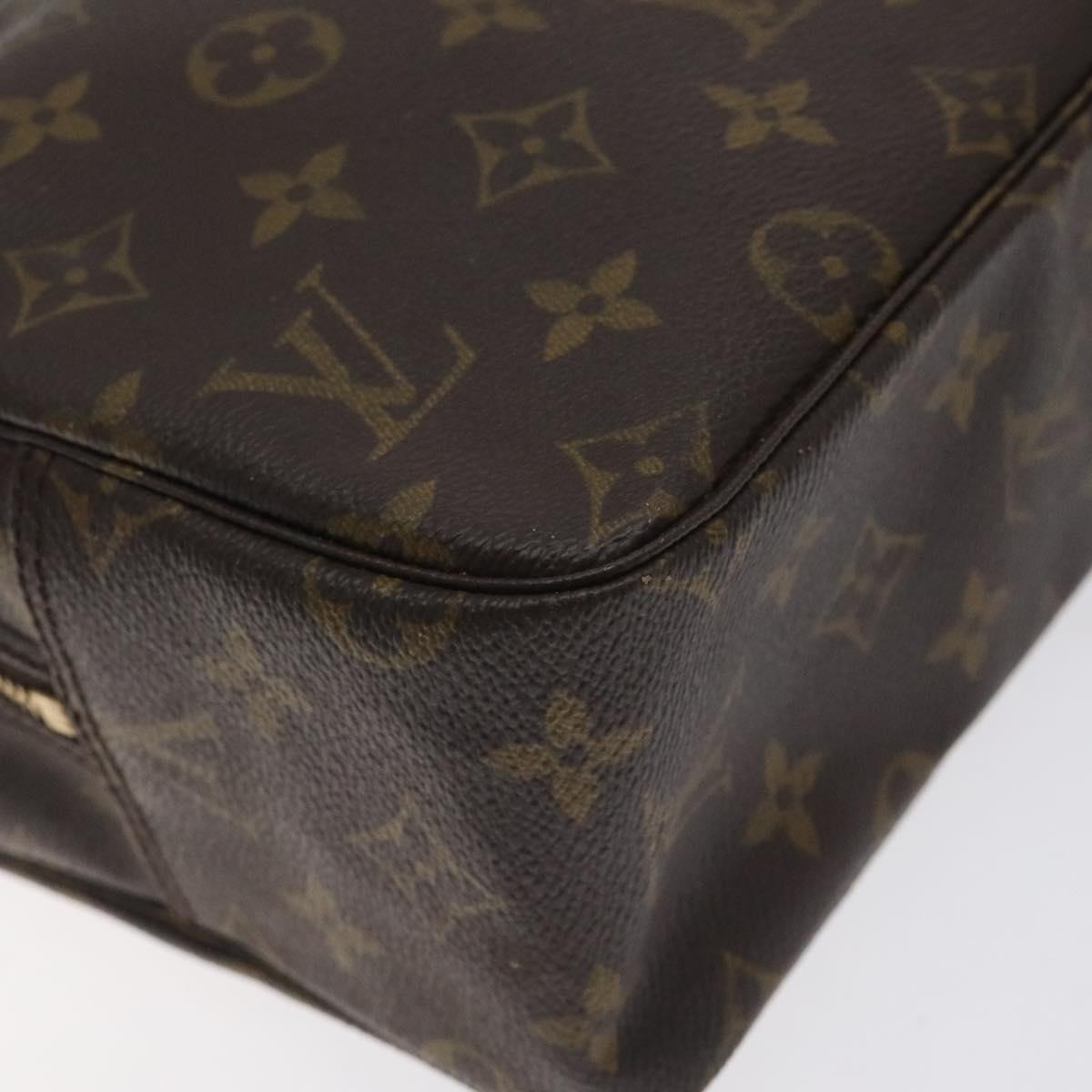 LOUIS VUITTON Monogram Trousse Toilette 28 Clutch Bag M47522 LV Auth 129369