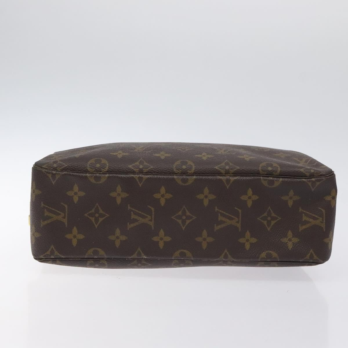 LOUIS VUITTON Monogram Trousse Toilette 28 Clutch Bag M47522 LV Auth 129369