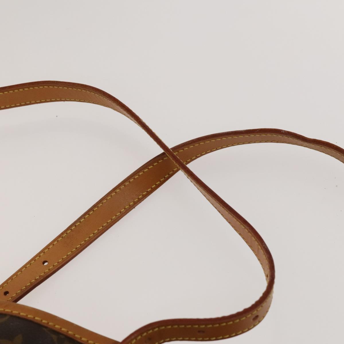 LOUIS VUITTON Monogram Bucket GM Shoulder Bag M42236 LV Auth 129375