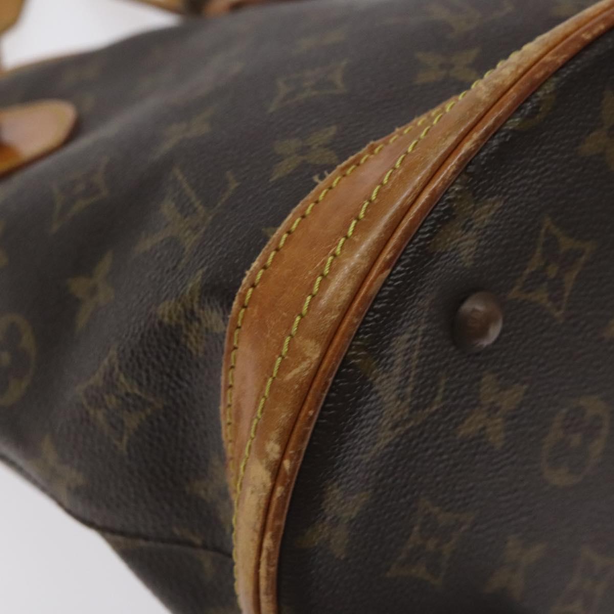 LOUIS VUITTON Monogram Bucket PM Shoulder Bag Vintage M42238 LV Auth 129386