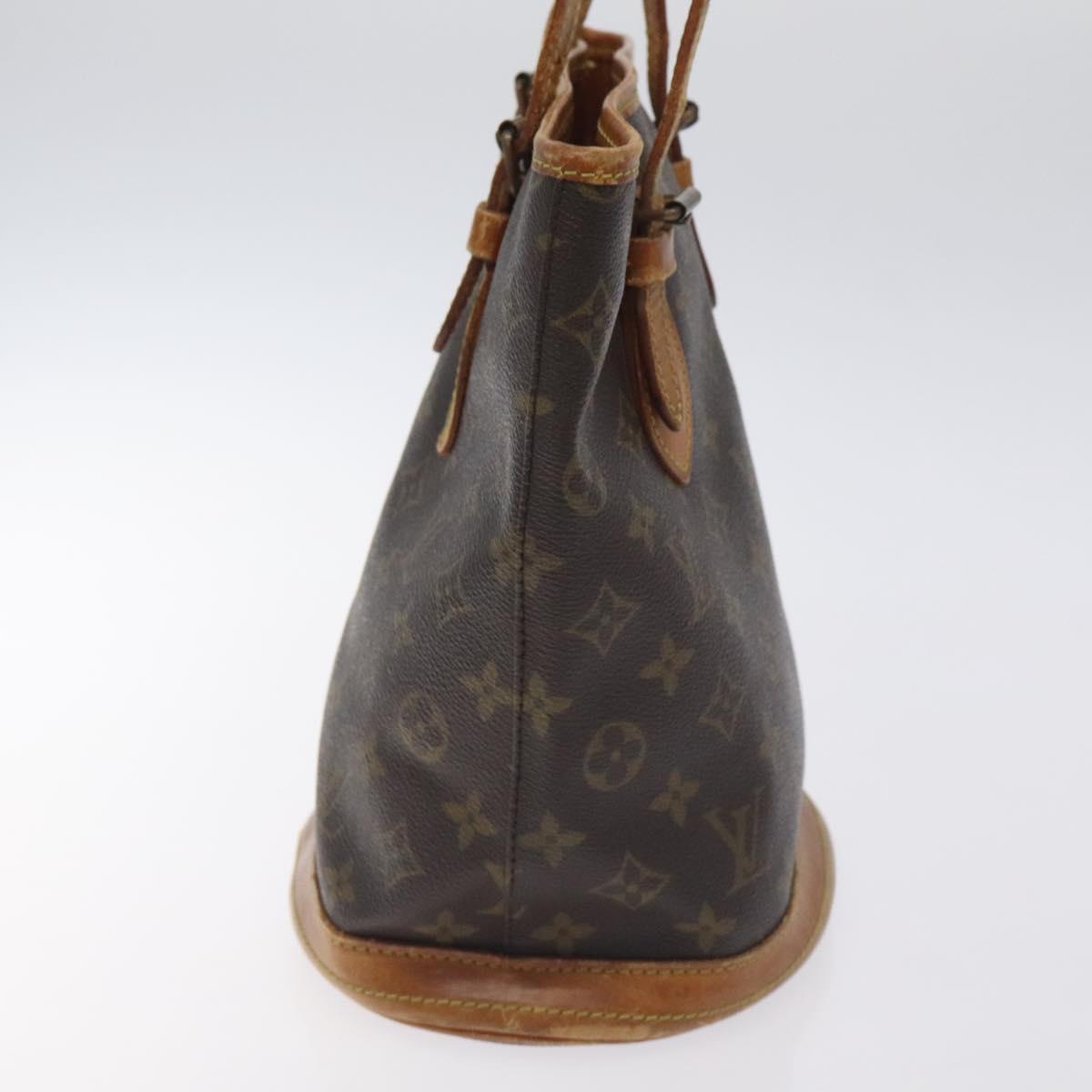 LOUIS VUITTON Monogram Bucket PM Shoulder Bag Vintage M42238 LV Auth 129386