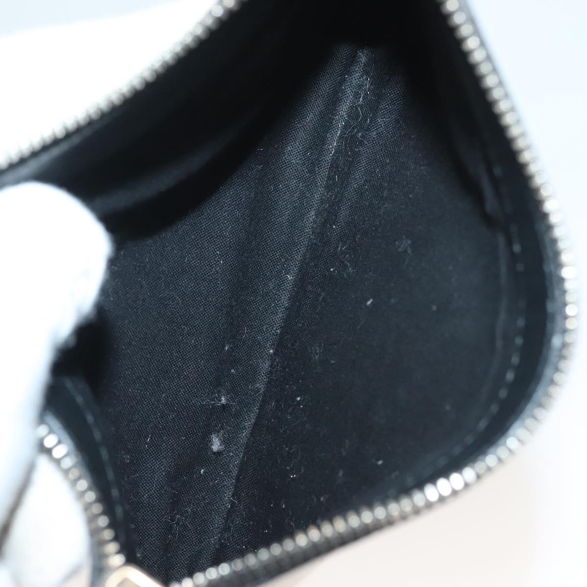 BALENCIAGA Navy Cabas S Hand Bag Canvas Black White 339933 Auth 129400
