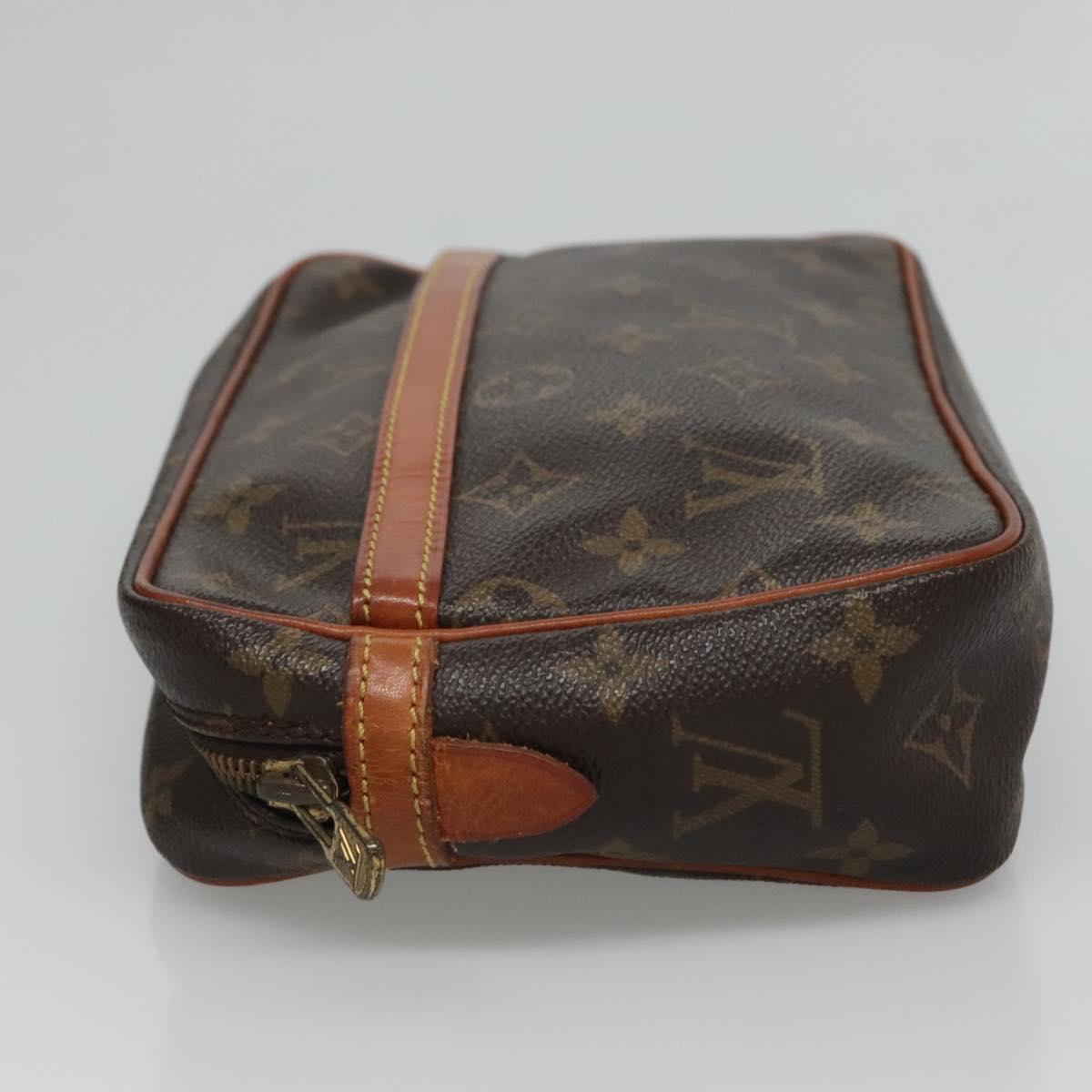 LOUIS VUITTON Monogram Compiegne 23 Clutch Bag M51847 LV Auth 129407