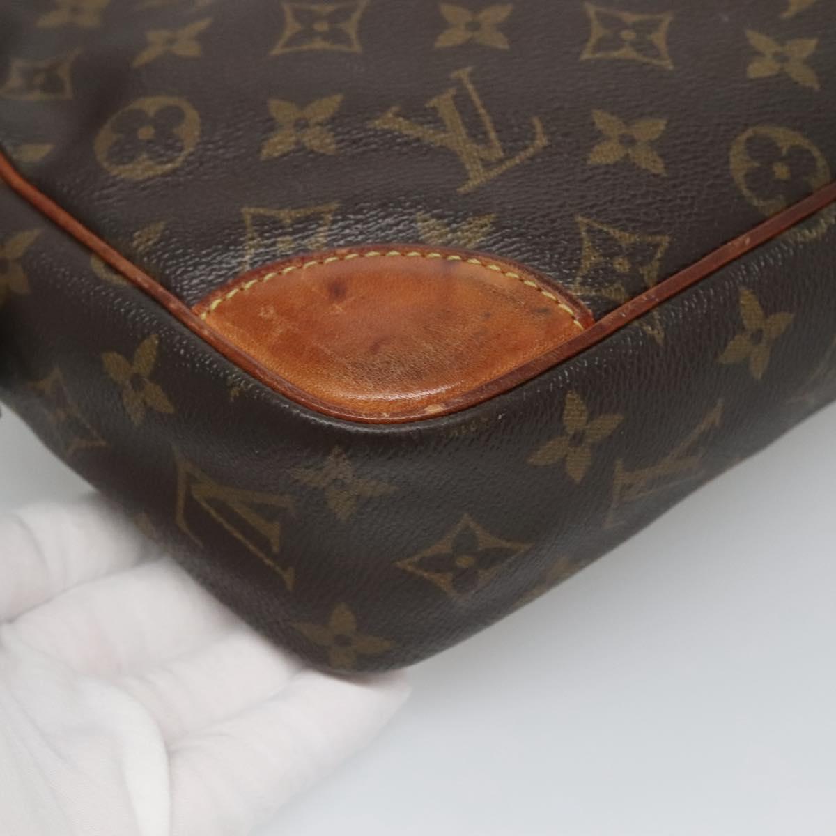 LOUIS VUITTON Monogram Compiegne 28 Clutch Bag M51845 LV Auth 129413