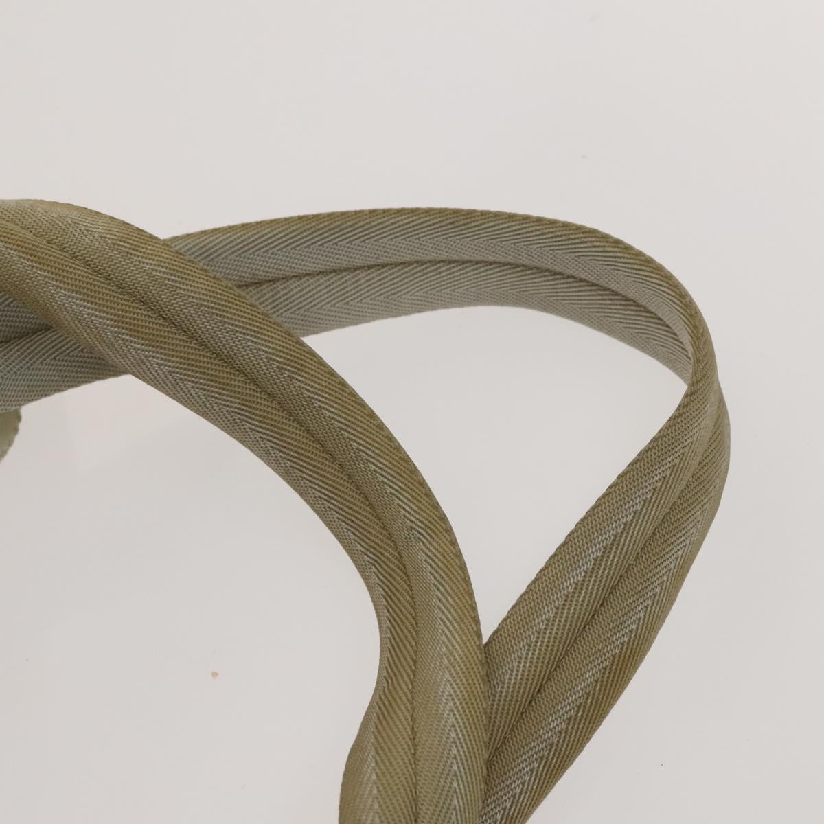 PRADA Backpack Nylon Light Blue Silver Auth 129415