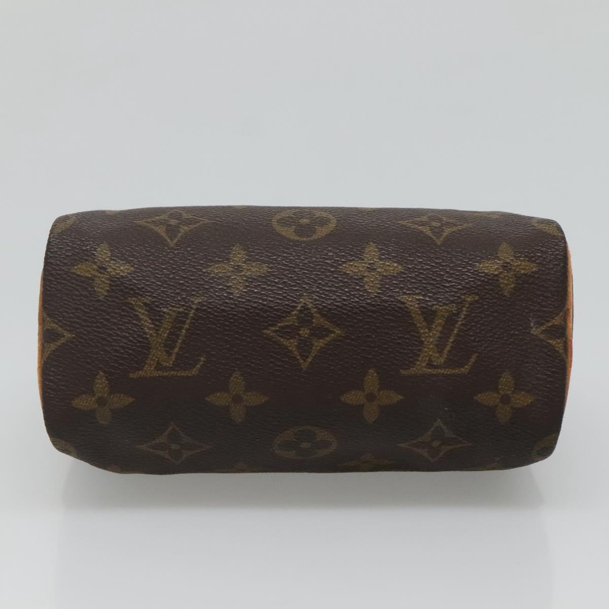 LOUIS VUITTON Monogram Mini Speedy Hand Bag M41534 LV Auth 129433