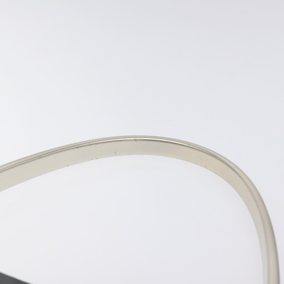 PRADA Shoulder Bag Nylon Green Silver Auth 129439