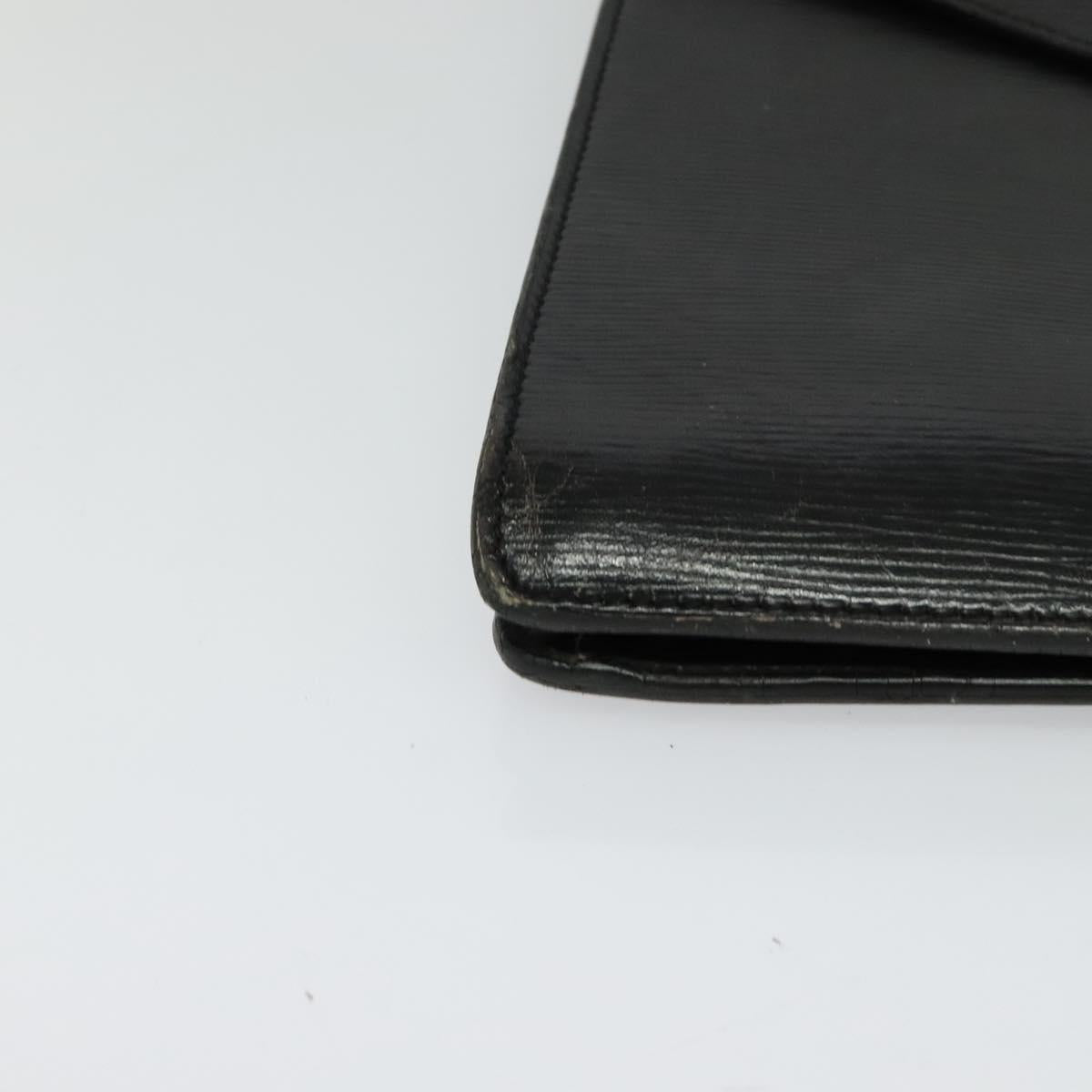 LOUIS VUITTON Epi Serviette Conseiller Bag Vintage Black M54422 LV Auth 129457