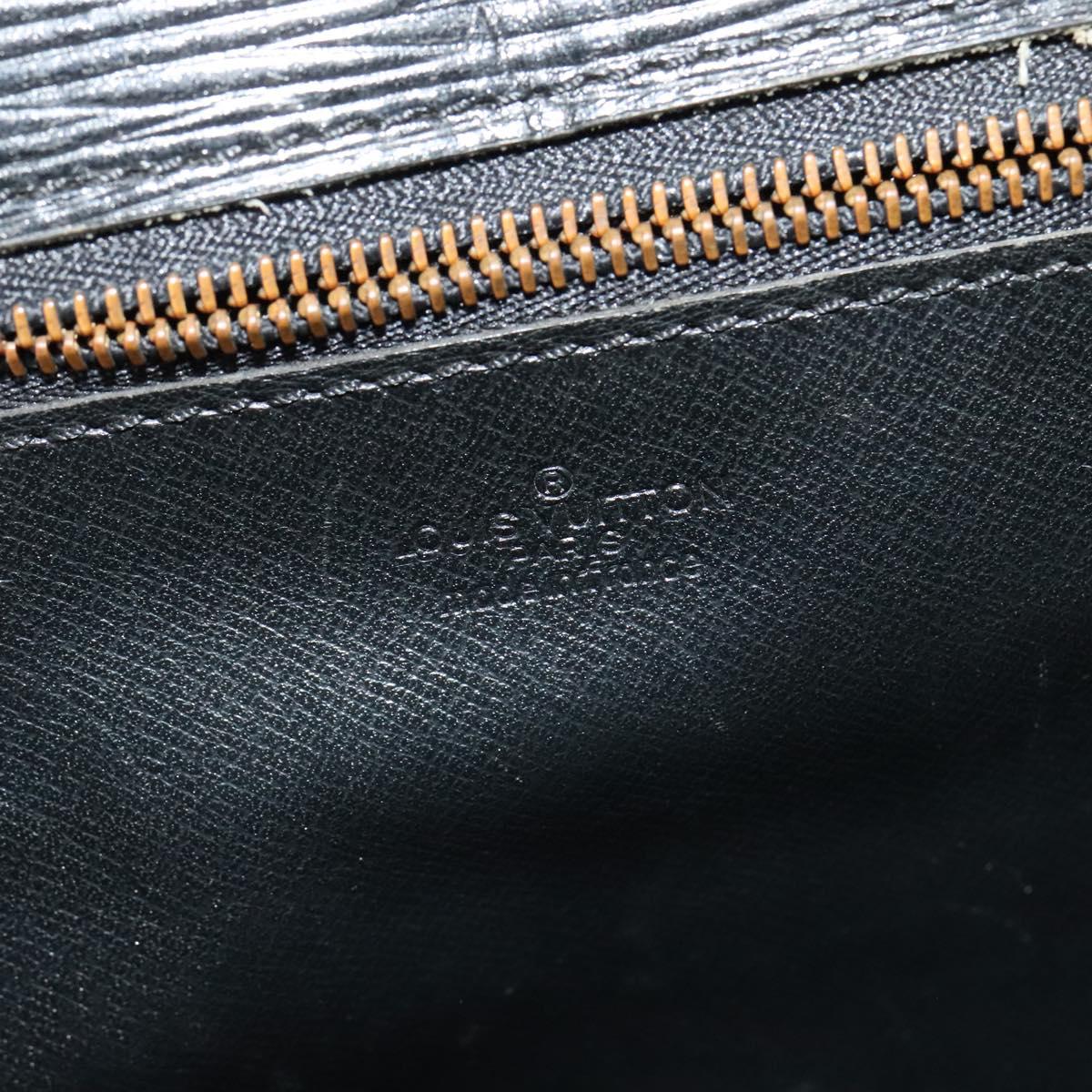 LOUIS VUITTON Epi Serviette Conseiller Bag Vintage Black M54422 LV Auth 129457