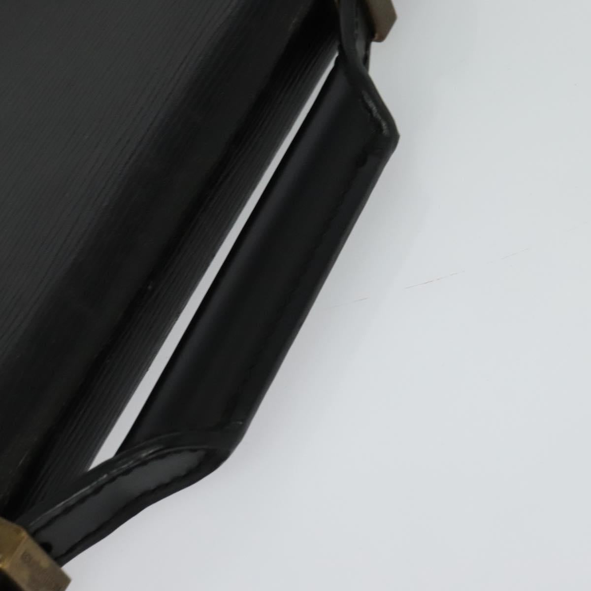 LOUIS VUITTON Epi Serviette Conseiller Bag Vintage Black M54422 LV Auth 129457