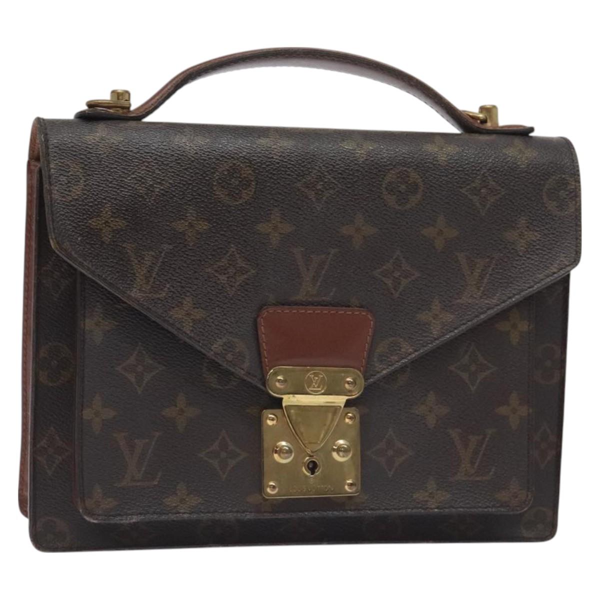 LOUIS VUITTON Monogram Monceau 26 Shoulder Bag M51187 LV Auth 129458