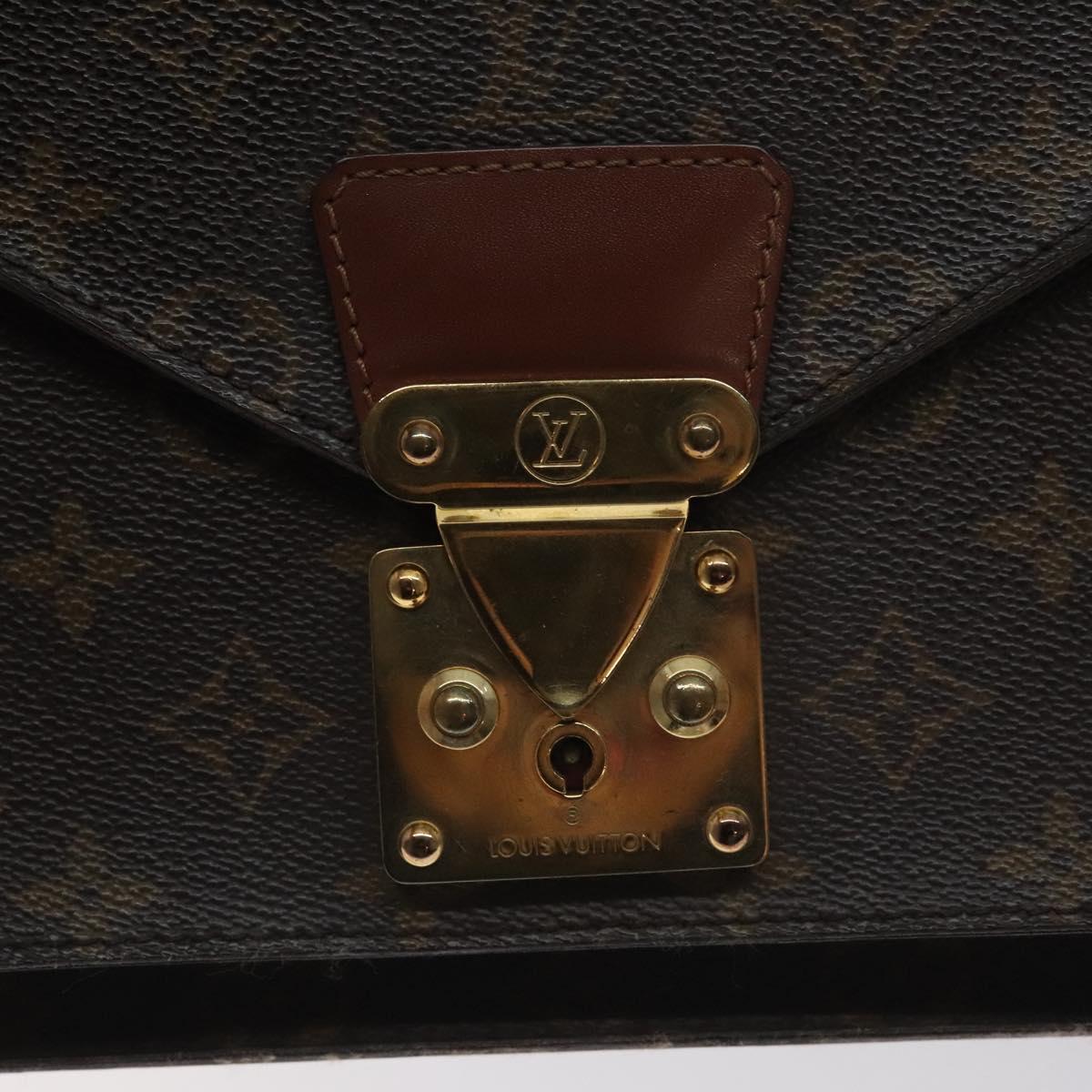 LOUIS VUITTON Monogram Monceau 26 Shoulder Bag M51187 LV Auth 129458