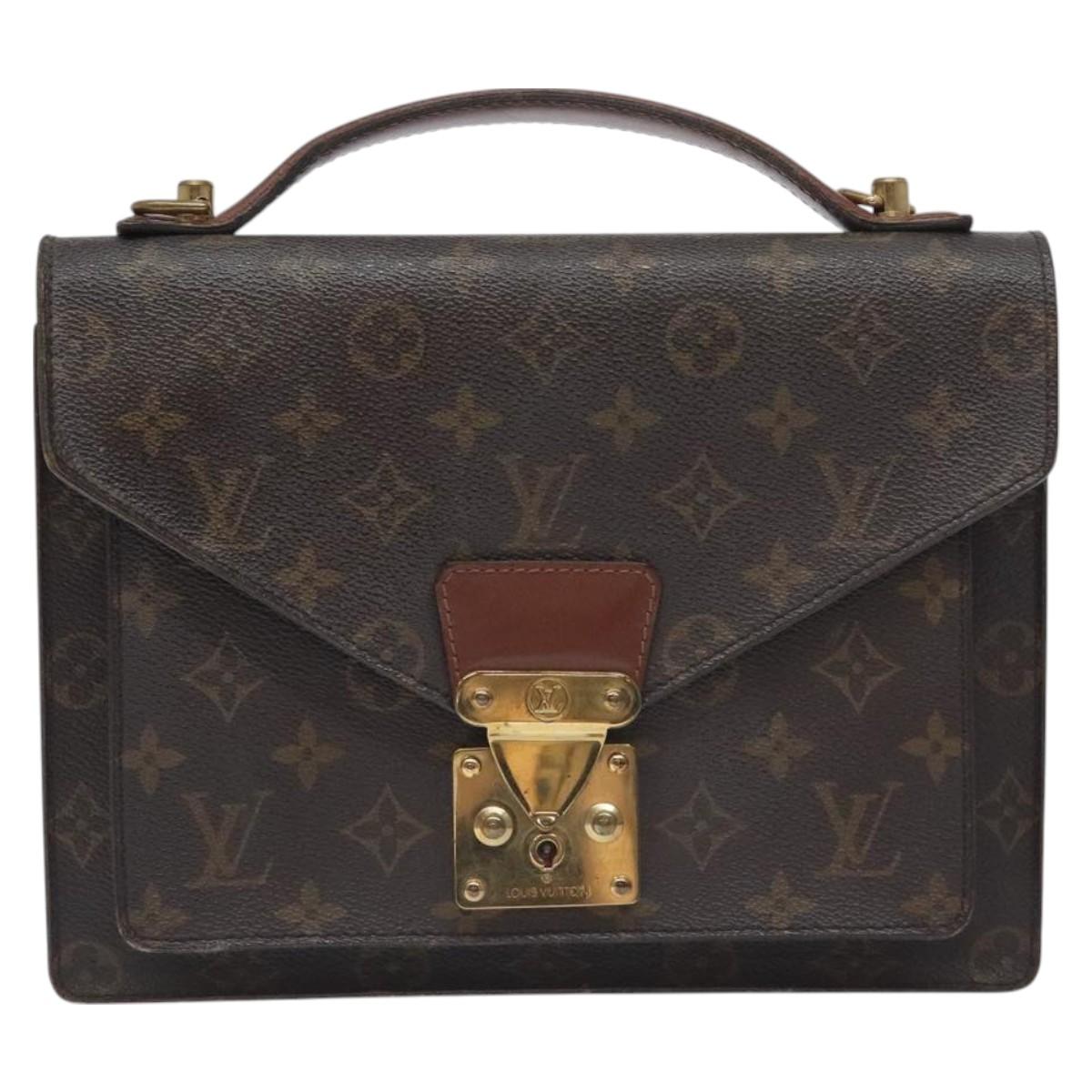 LOUIS VUITTON Monogram Monceau 26 Shoulder Bag M51187 LV Auth 129458