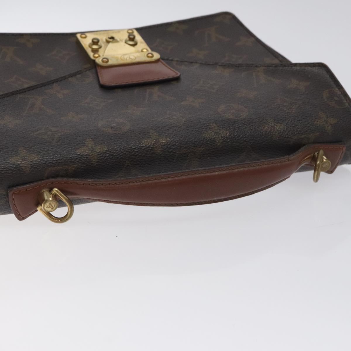 LOUIS VUITTON Monogram Monceau 26 Shoulder Bag M51187 LV Auth 129458