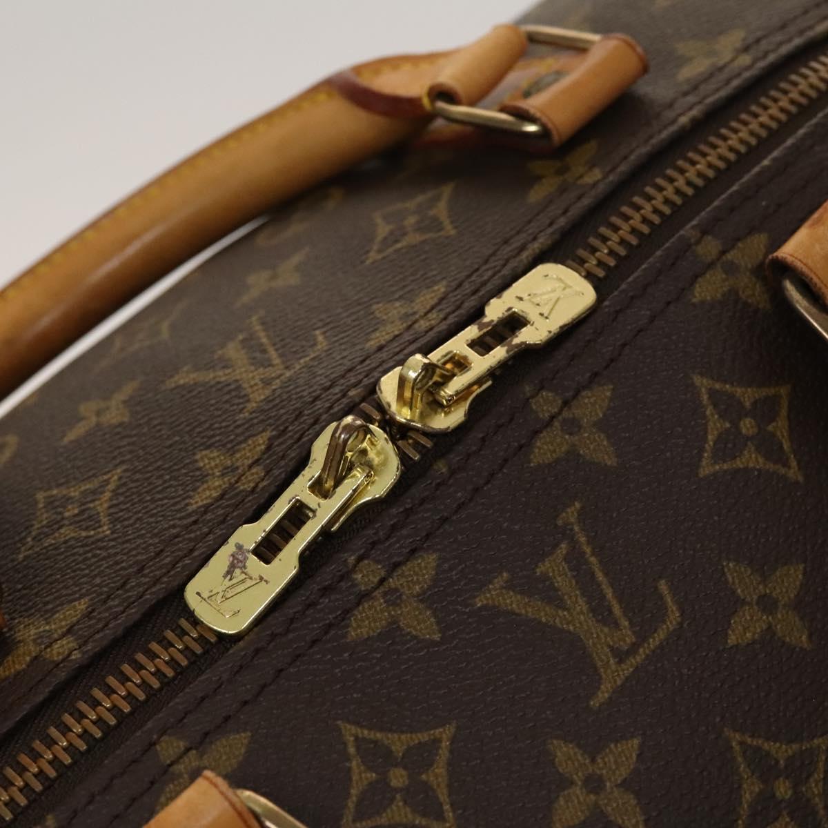 LOUIS VUITTON Monogram Keepall 60 Boston Bag M41422 LV Auth 129461