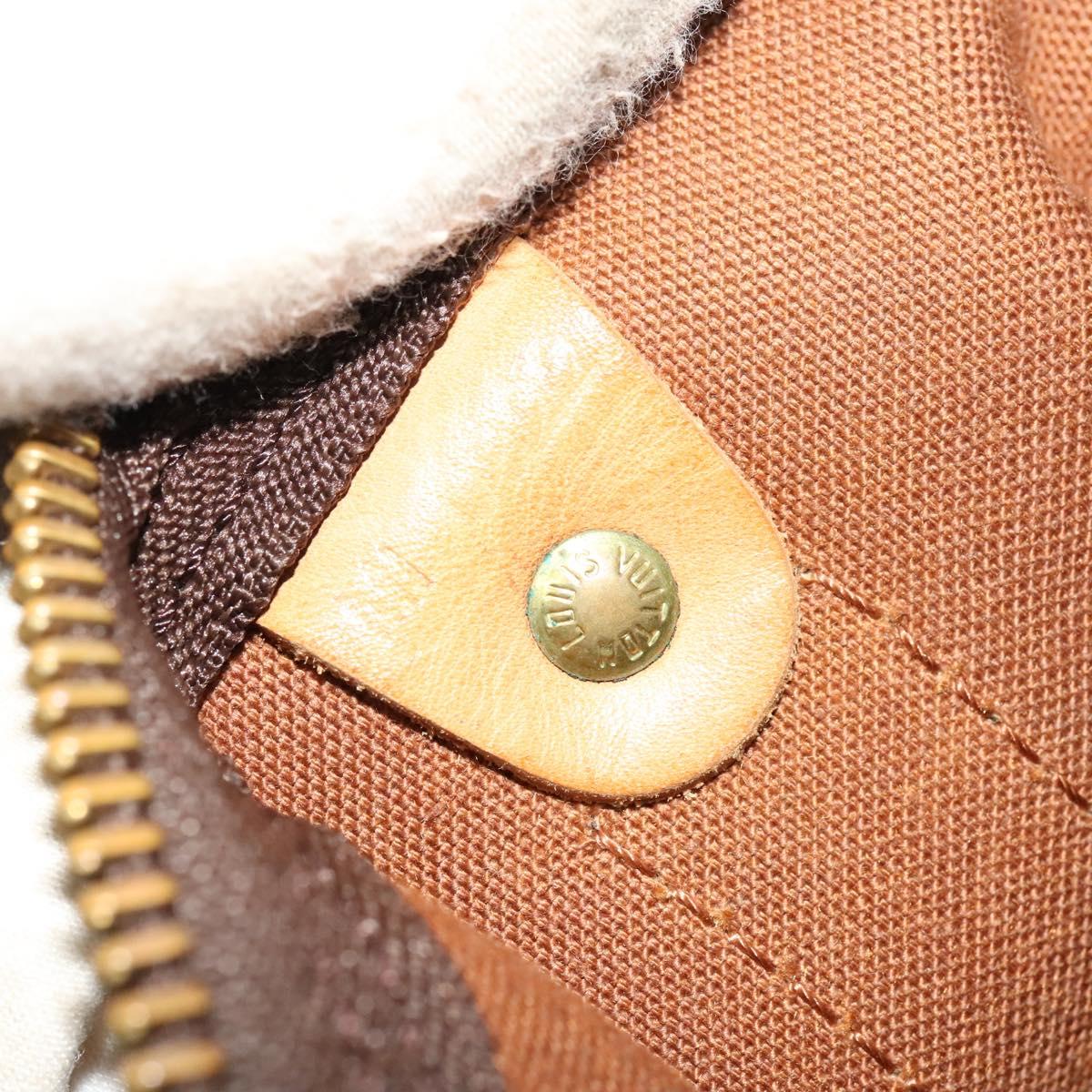 LOUIS VUITTON Monogram Keepall 60 Boston Bag M41422 LV Auth 129461