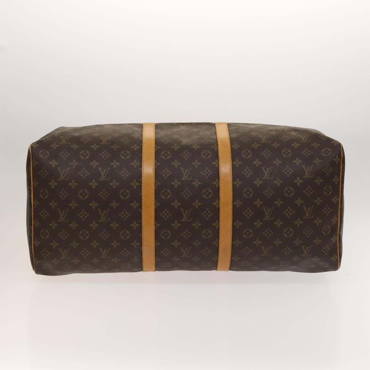 LOUIS VUITTON Monogram Keepall 60 Boston Bag M41422 LV Auth 129461