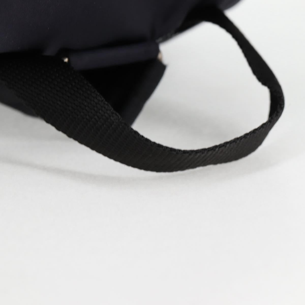 PRADA Backpack Nylon Purple Silver Auth 129478V