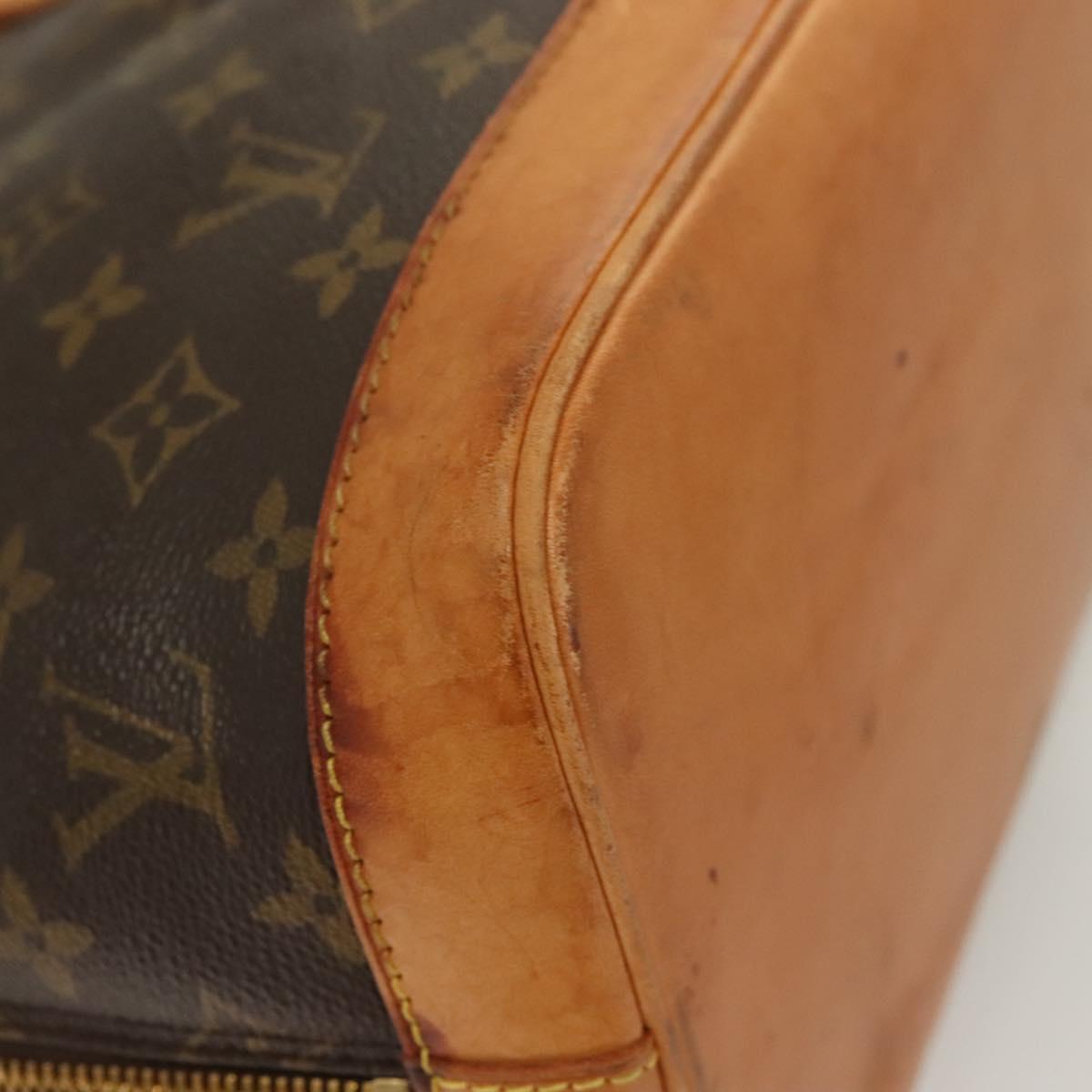 LOUIS VUITTON Monogram Alma Hand Bag M51130 LV Auth 129507