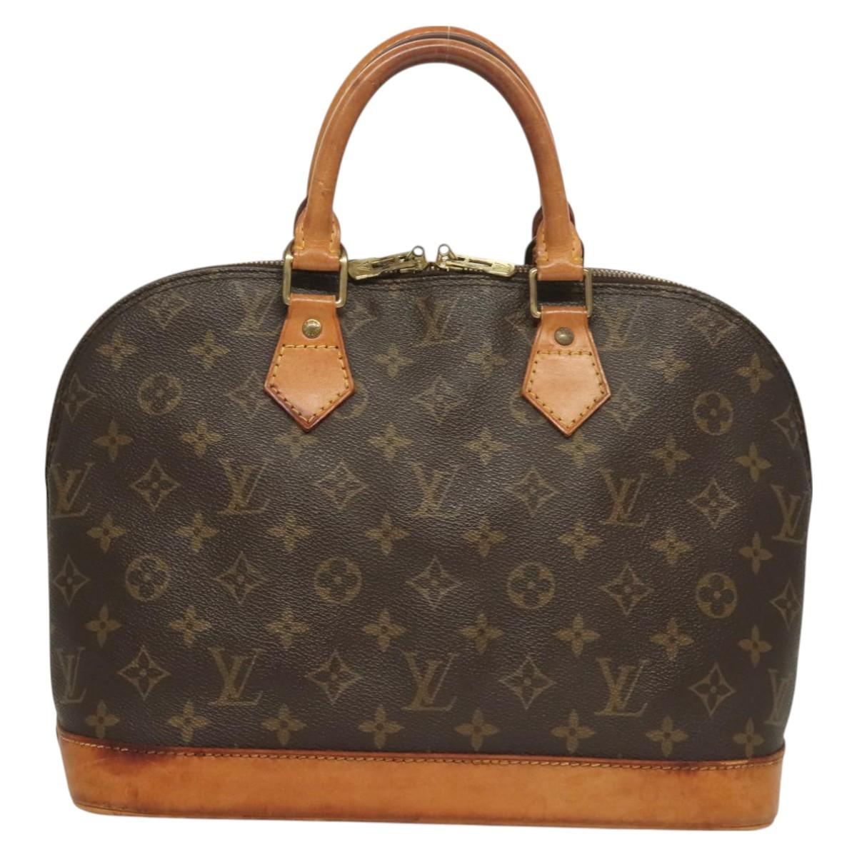 LOUIS VUITTON Monogram Alma Hand Bag M51130 LV Auth 129507