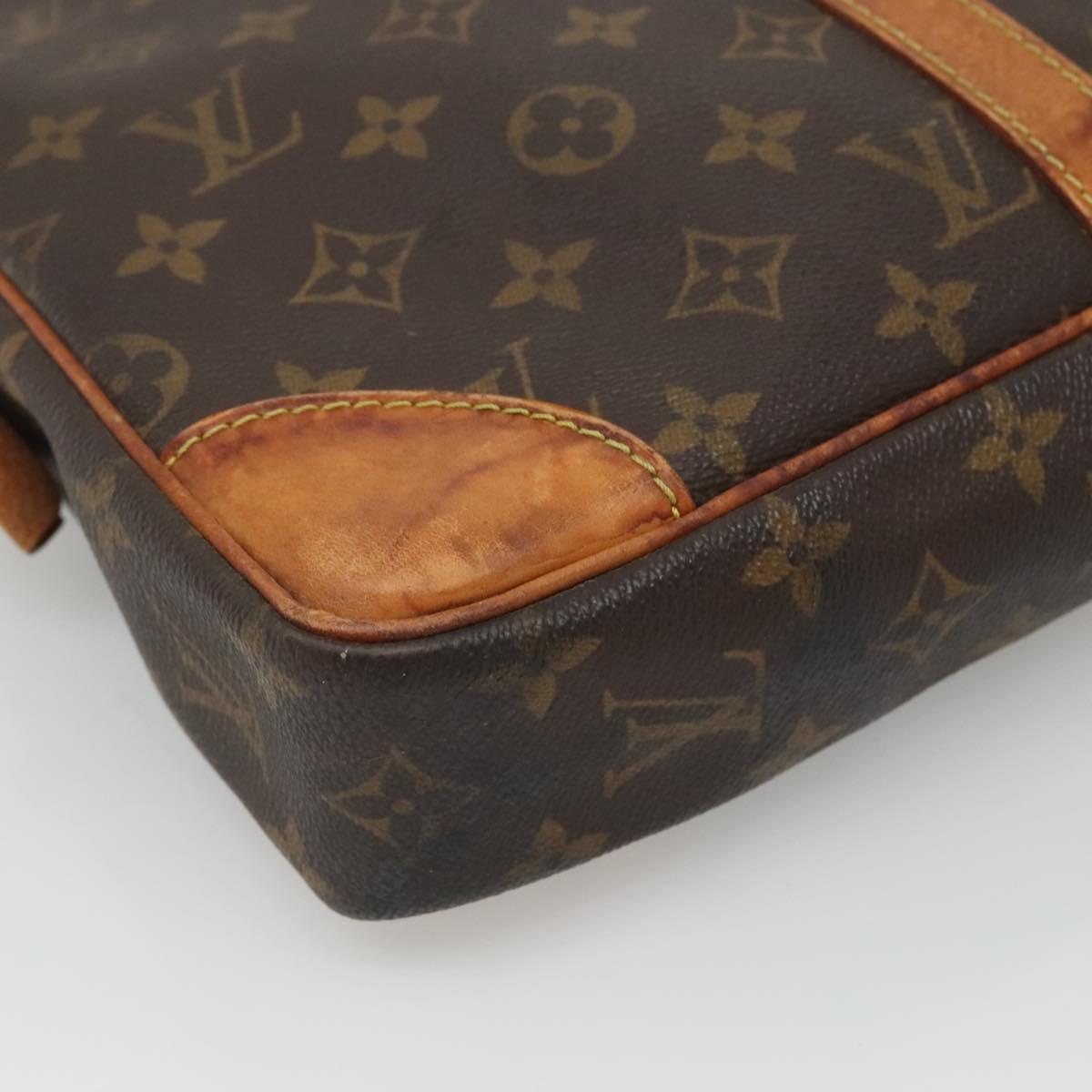 LOUIS VUITTON Monogram Porte Documents Voyage Business Bag M52005 Auth 129534