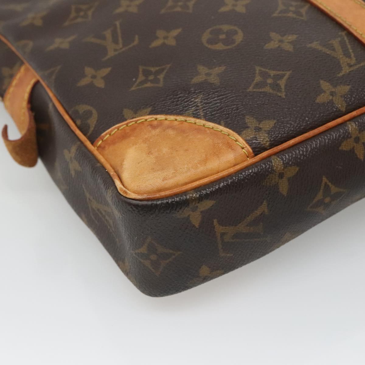 LOUIS VUITTON Monogram Porte Documents Voyage Business Bag M52005 Auth 129534