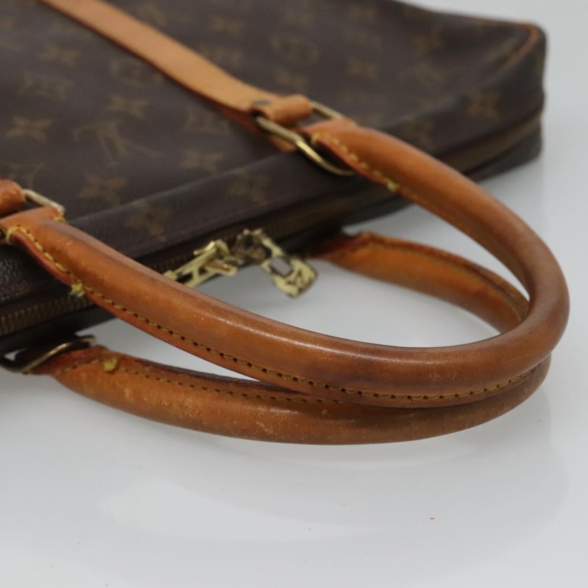 LOUIS VUITTON Monogram Porte Documents Voyage Business Bag M52005 Auth 129534