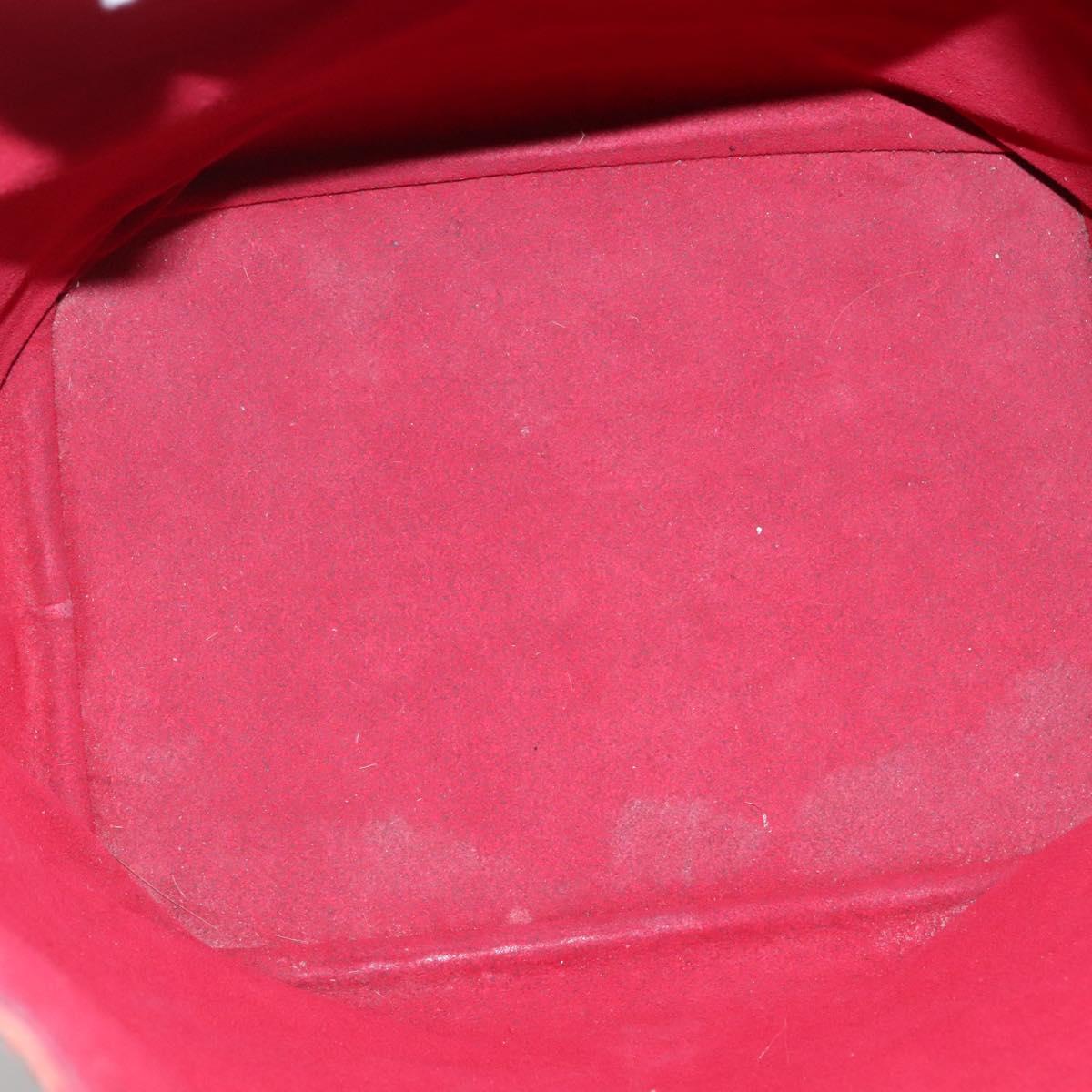 LOUIS VUITTON Epi Petit Noe Shoulder Bag Red M44107 LV Auth 129608