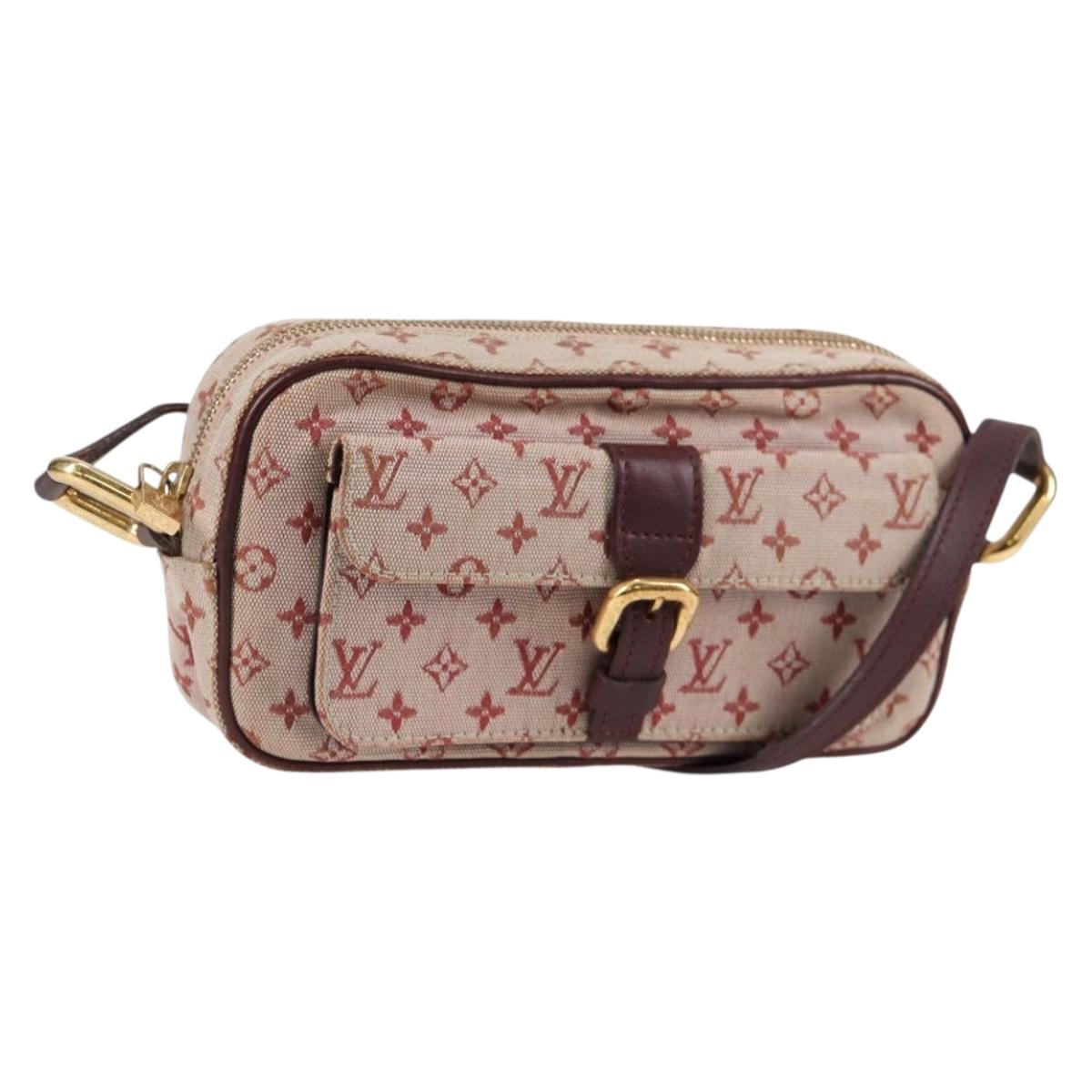 LOUIS VUITTON Monogram Mini Juliet MM Shoulder Bag Red M92219 LV Auth 129611
