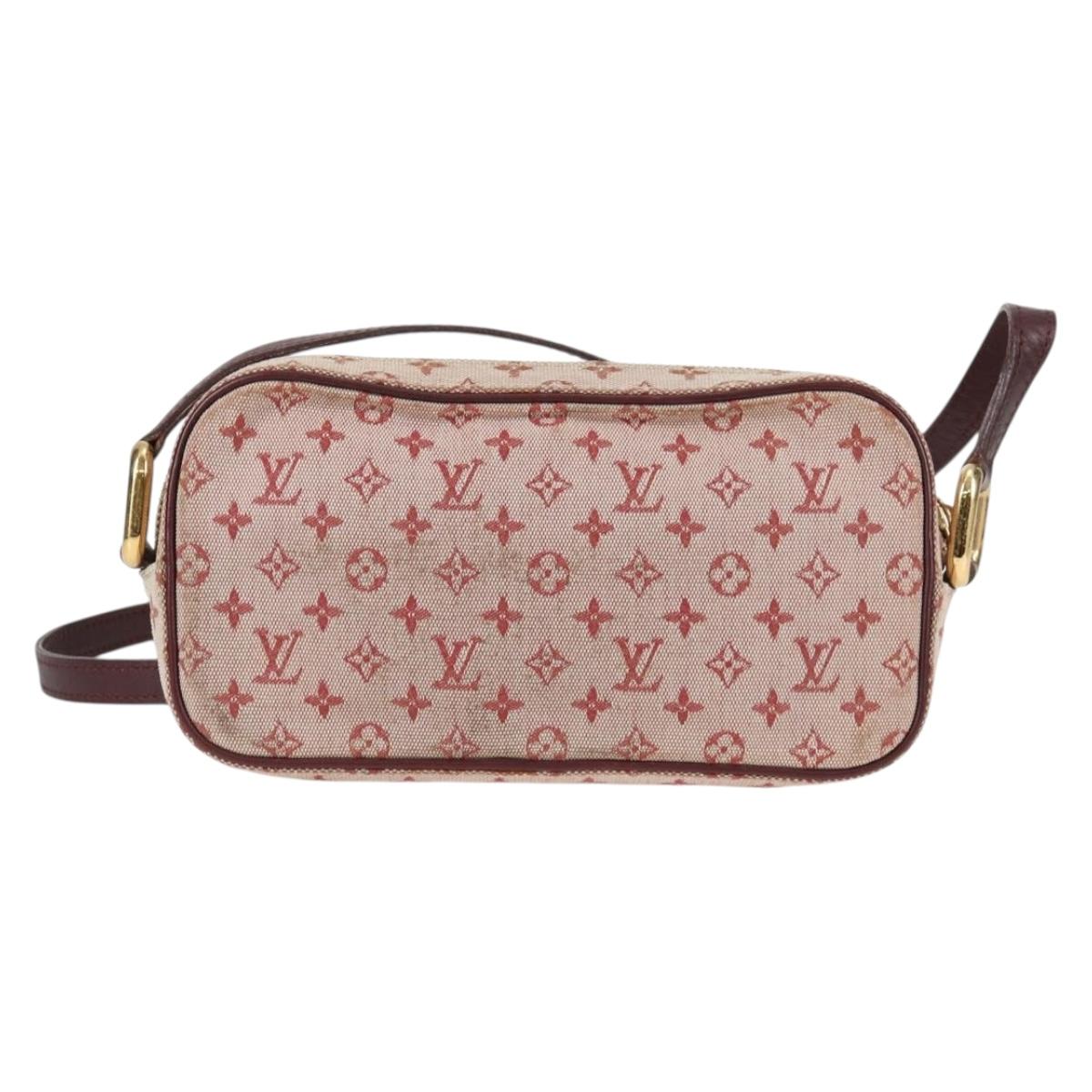 LOUIS VUITTON Monogram Mini Juliet MM Shoulder Bag Red M92219 LV Auth 129611