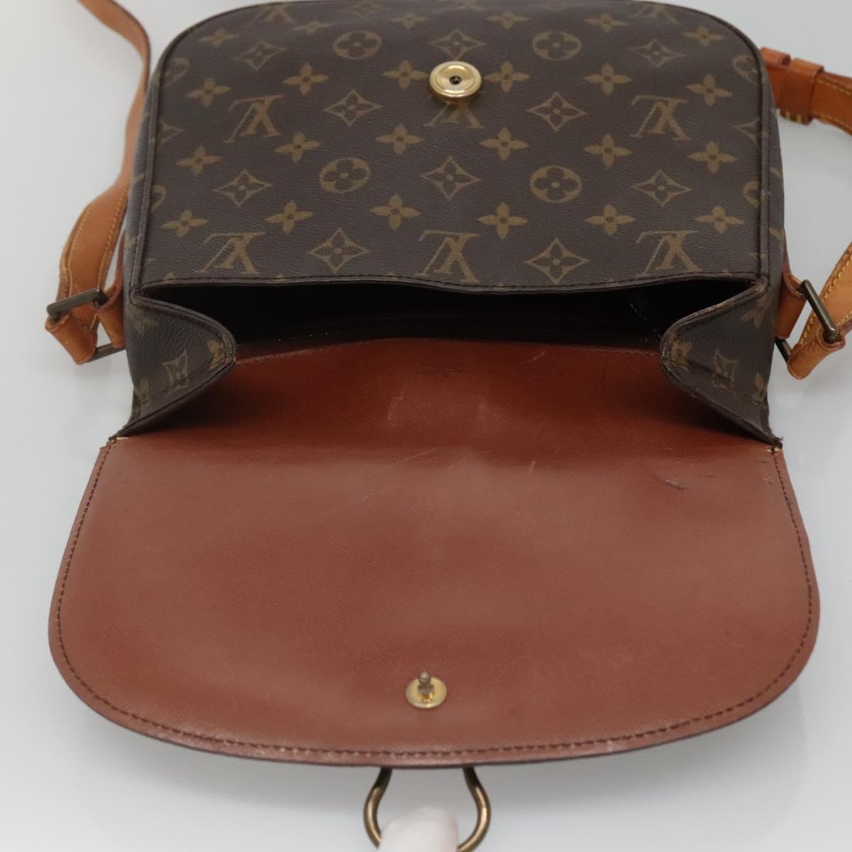 LOUIS VUITTON Monogram Saint Cloud GM Shoulder Bag M51242 LV Auth 129618