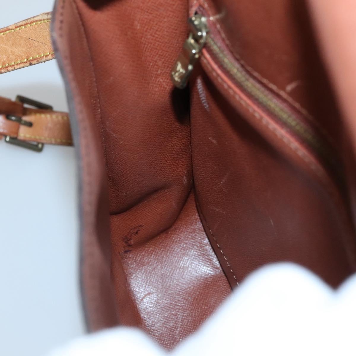 LOUIS VUITTON Monogram Saint Cloud GM Shoulder Bag M51242 LV Auth 129618