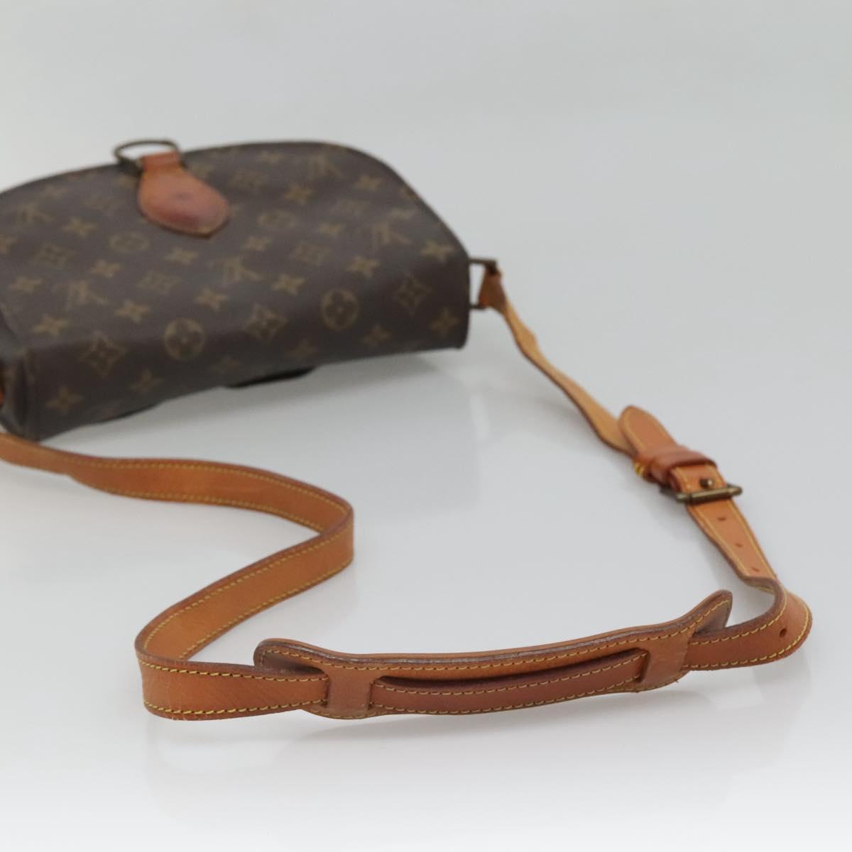 LOUIS VUITTON Monogram Saint Cloud GM Shoulder Bag M51242 LV Auth 129618