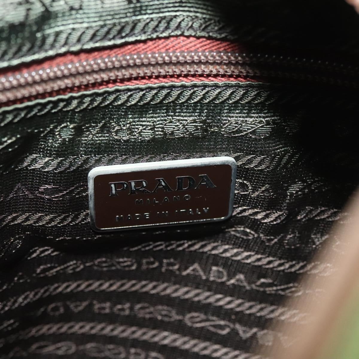 PRADA Tote Bag Nylon Green Auth 129642