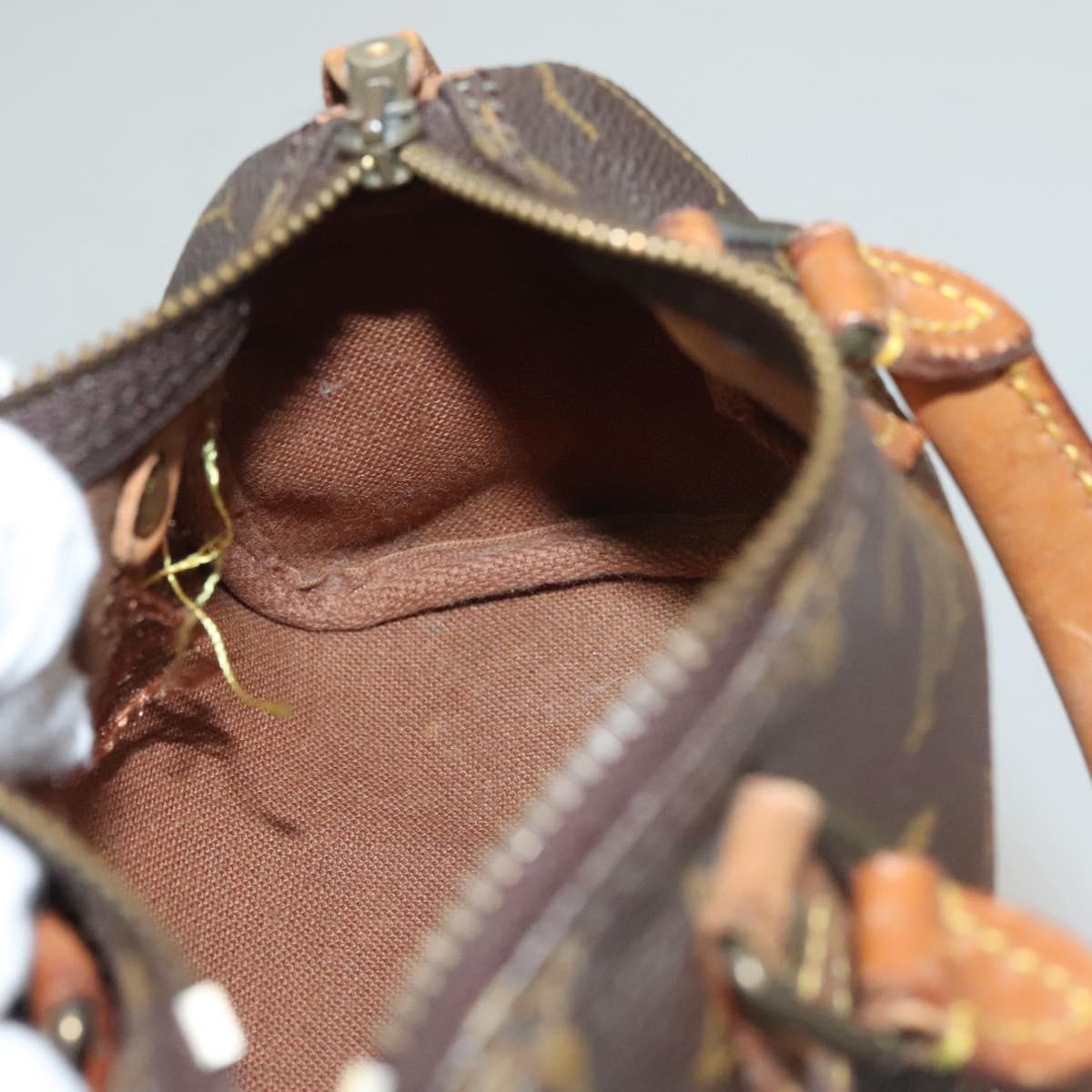 LOUIS VUITTON Monogram Mini Speedy Hand Bag M41534 LV Auth 129662