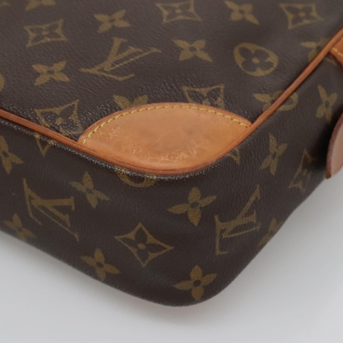 LOUIS VUITTON Monogram Compiegne 28 Clutch Bag M51845 LV Auth 129666