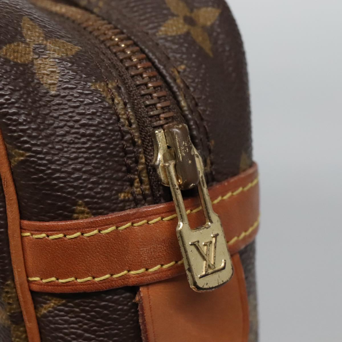 LOUIS VUITTON Monogram Compiegne 28 Clutch Bag M51845 LV Auth 129666
