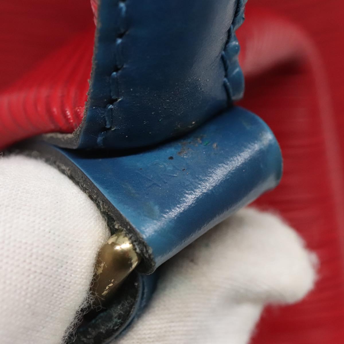 LOUIS VUITTON Epi Toriko Color Noe Bag Red Blue Green M44084 LV Auth 129671