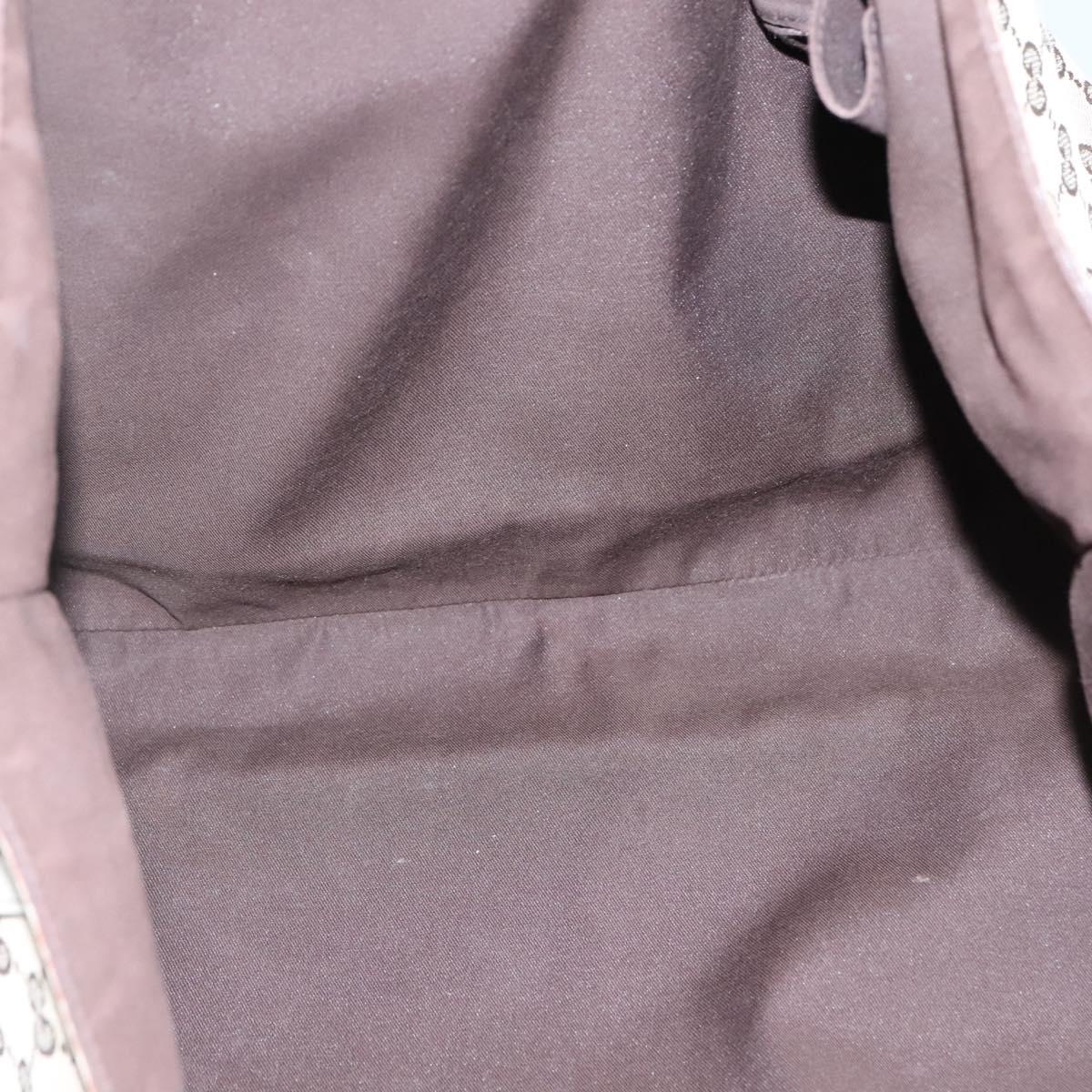 GUCCI GG Canvas Abbey Tote Bag Beige Gold 141472 Auth 129687