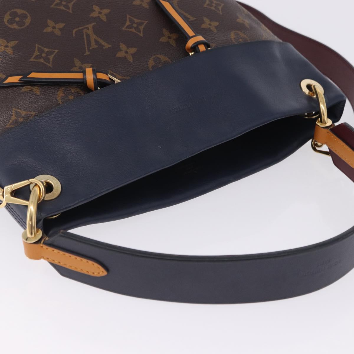 LOUIS VUITTON Monogram Tuile Reevess Shoulder Bag 2way M43441 LV Auth 129721