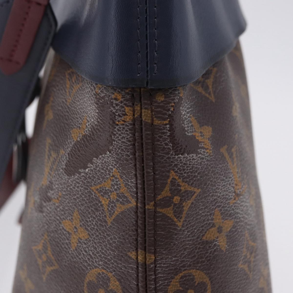 LOUIS VUITTON Monogram Tuile Reevess Shoulder Bag 2way M43441 LV Auth 129721